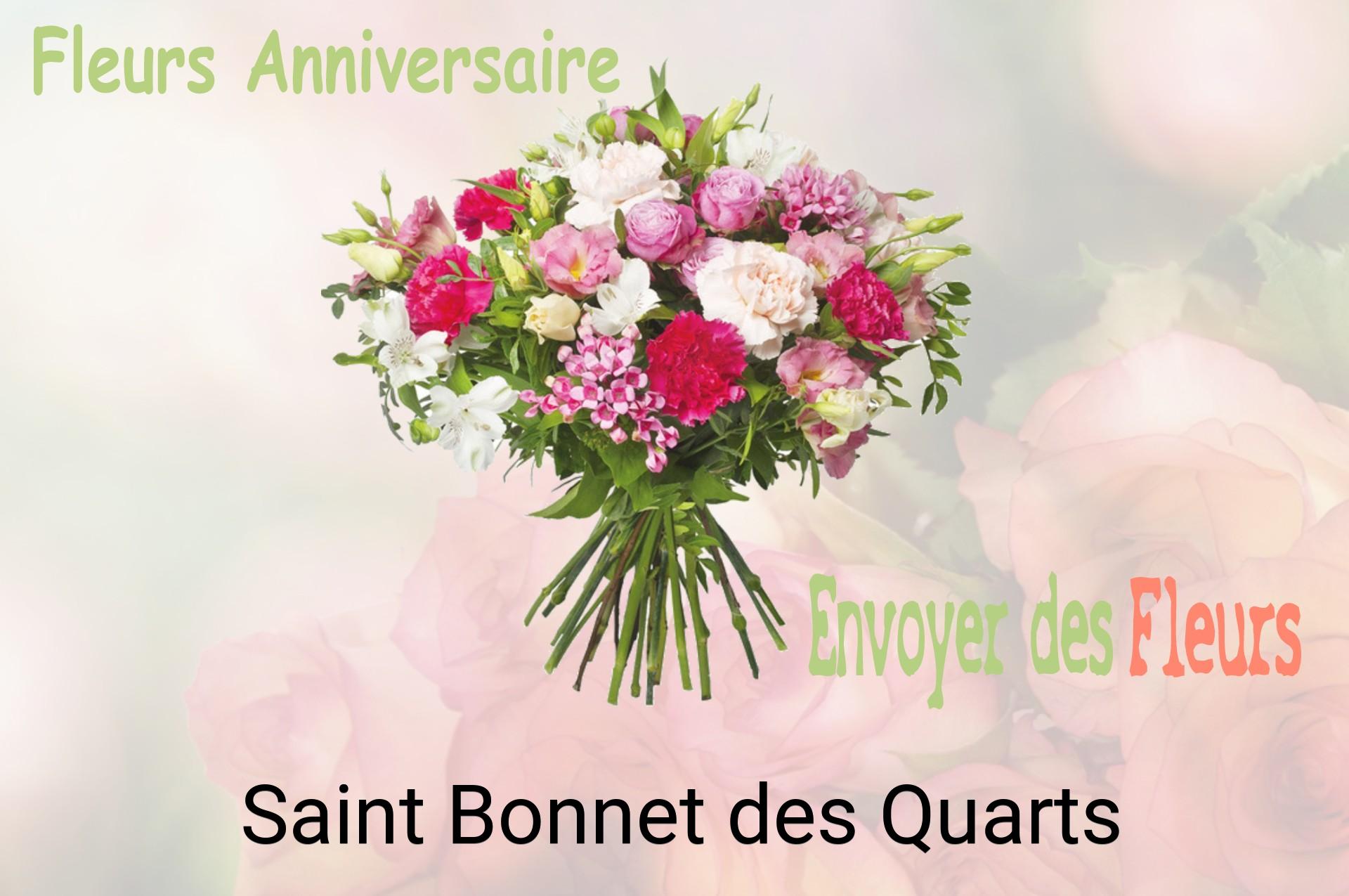 Bouquet de fleurs d’anniversaire livré à Saint-Bonnet-des-Quarts