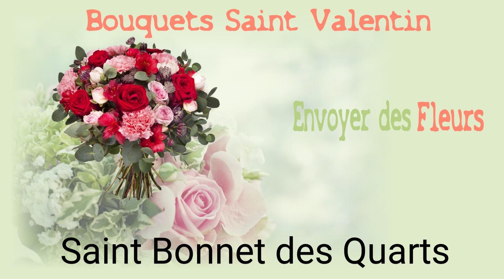 Roses de Saint-Valentin livrées à Saint-Bonnet-des-Quarts