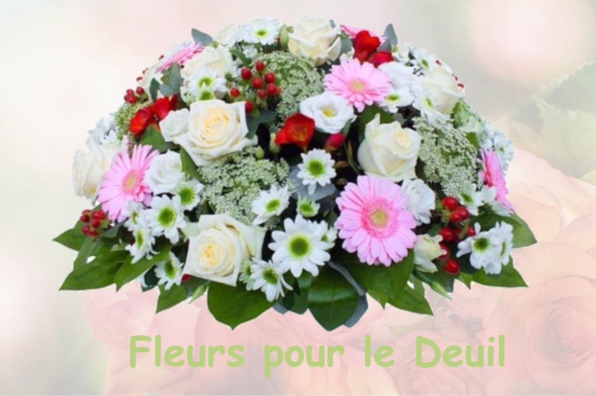 fleurs deuil SAINT-BONNET-DES-QUARTS